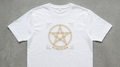 KUROFUDA Gobosei Pentagram Embroidered Tee